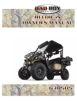 E-Z-GO RECOIL iS Owner's manual