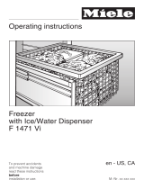 Miele F1471 Owner's manual