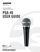 Shure PGA 48 User manual