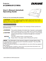 Hitachi ImagePro 8121WIA User manual