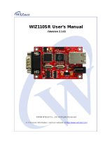 Wiznet WIZ110SR User manual