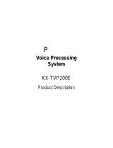 Panasonic KXTVP200E Operating instructions