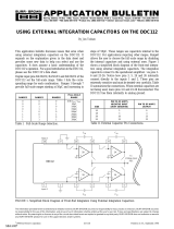Texas Instruments Using External Integration Capacitors on the DDC112 Application Note