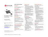 Polycom SoundStation IP 6000 Quick User Manual