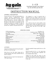 Hygain V-42R User manual