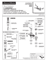 American Standard 5500.170.002 Installation guide