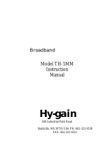 Hygain TH-5MK2 Owner's manual