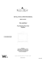 kozy heat Lakefield-Breckenridge Owner's manual