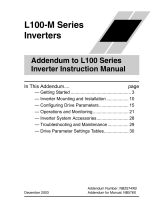 Hitachi L100-M Series Addendum User manual