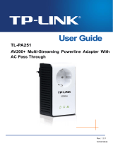 TP-LINK TL-PA251KIT User manual
