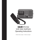 Sailor RT4822 Operating Instructions Manual