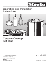 Miele KM5656 User manual