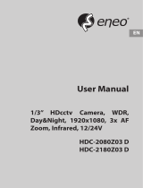 Eneo HDC-2080Z03 User manual