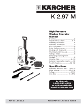 Kärcher K 395 M User manual