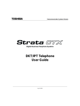 Toshiba STRATA CTX DKT3020-S User manual