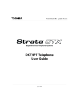 Toshiba STRATA CTX DKT2010-S User manual