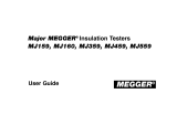 Megger MJ459 User manual