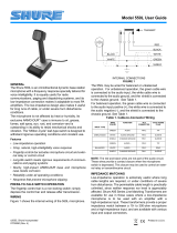 Shure 550L User manual