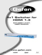 Gefen EXT-HDMI1.3-441 Owner's manual