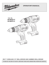Milwaukee M18BPD-0 User manual