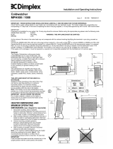 Dimplex Coldwatcher MPH 1000 User manual