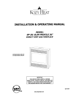 Kozyheat #SP36 Owner's manual