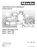 Miele KWT1601SF Owner's manual