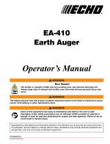 Echo EA-410 User manual