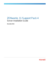 Novell ZENworks 11 SP4  Operating instructions