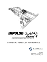 MagnetekIMPULSE G+/VG+ Series 4 24 48 120 VAC Interface Card