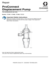 Graco 334599B - ProConnect Displacement Pump, Repair User manual