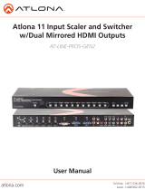 Atlona AT-LINE-PRO5-GEN2 User manual