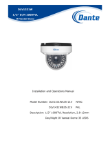 Dante DLV1331WA35-21V Operating instructions