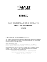 Hamlet Protean Index Owner's manual