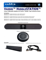 VADDIO HUDDLESTATION Installation and User Manual