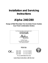 Alpha 240P Installation And Servicing Instructions