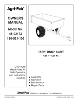 Agri-Fab 45-02172 User manual