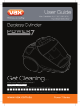 Vax VX72 User manual