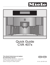 Miele CVA4070 Owner's manual