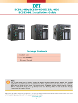 DFI EC531-HD/EC532-HD/EC532-DL Installation Guide User manual