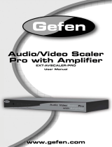 Gefen EXT-AVSCALER-PRO User manual