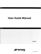 Smeg SF640S-1 User manual