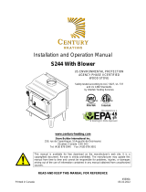 Century Heating S244 CB00001 Operating instructions