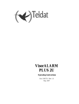 Teldat VisorAlarm Plus 2U Operating instructions