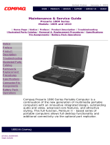 Compaq Presario Portable Computer User manual