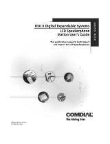 Comdial DSU II Series User manual