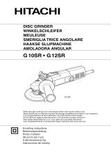 Hitachi G12SR Owner's manual