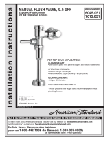 American Standard 6045505.002 Installation guide