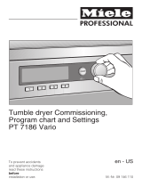 Miele PT7186 Owner's manual