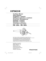 Hitachi RB18DL Owner's manual